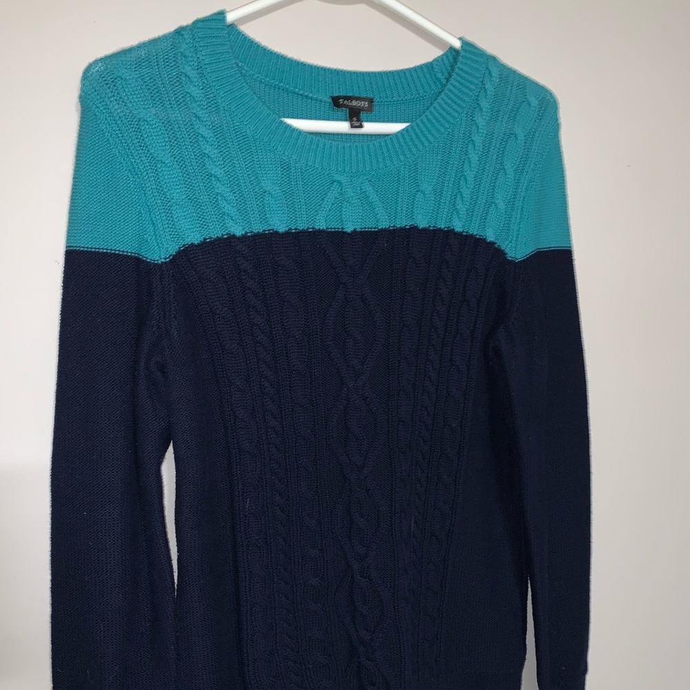 Talbots Colorblock Sweater